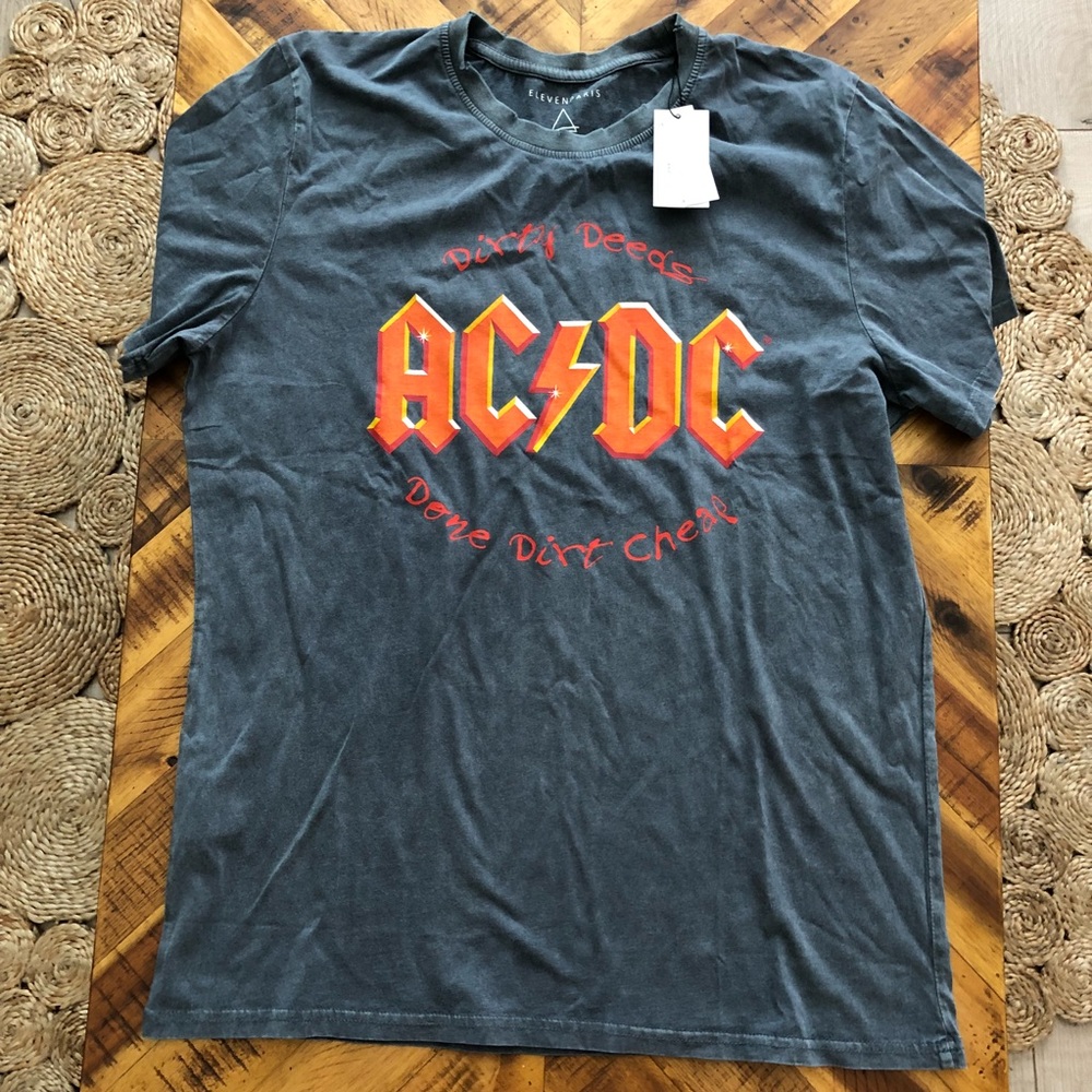 AC/DC Urban Outfitters Eleven Paris Shirt *NEW* - Picture 2 of 3